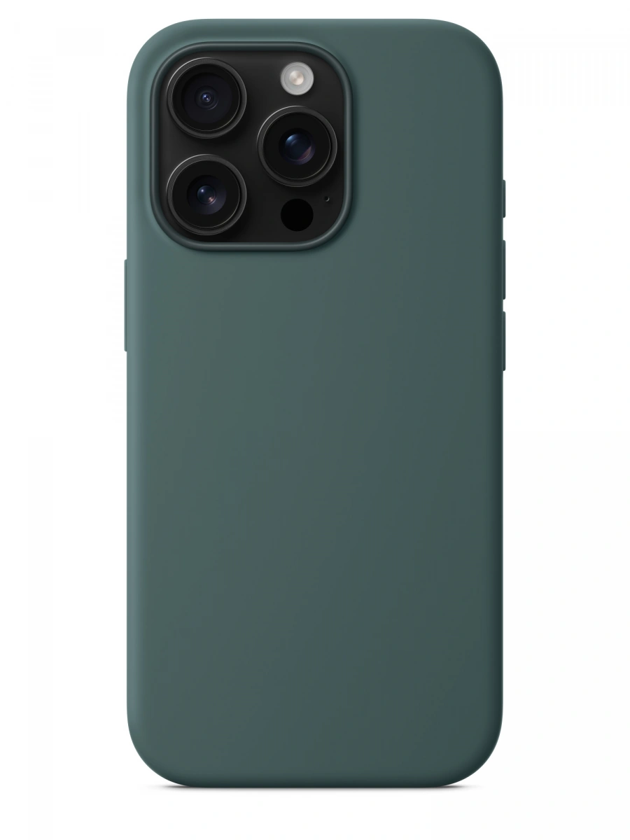 Накладка для iPhone 16 Pro Max Silicone Case With MagSafe, Lake Green. Фото 4