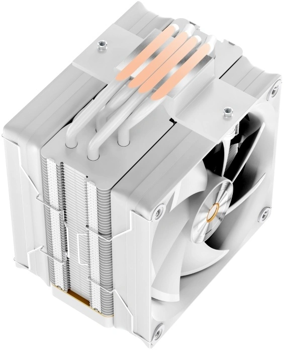 Кулер для процессора Ocypus Iota A40 BK Dual Fan, Белый (Iota-A40-WH2NNWD00X-GL). Фото 6