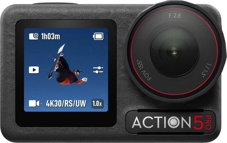 Экшн-камера DJI Osmo Action 5 Pro Adventure Combo, Black (AC004). Фото 1