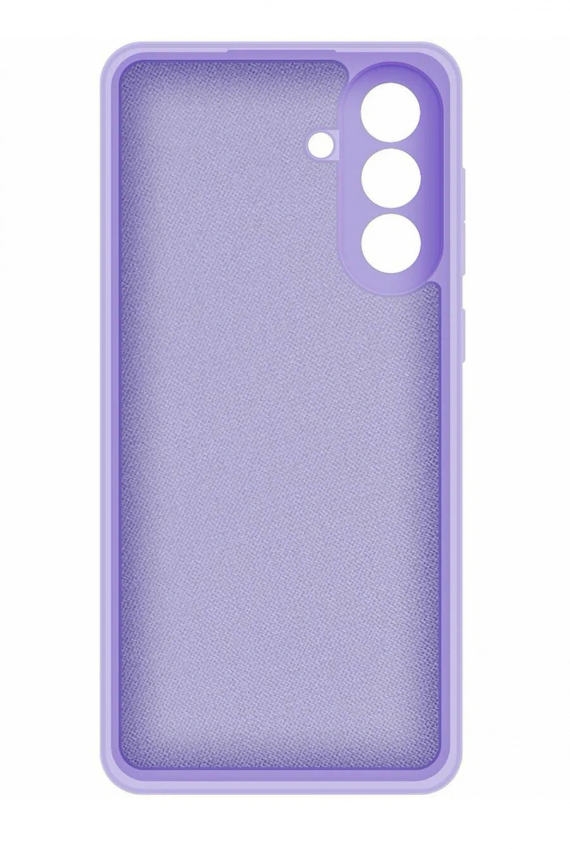 Накладка Krutoff Silicone Case для Samsung Galaxy A36/A56 5G, Лавандовый. Фото 2