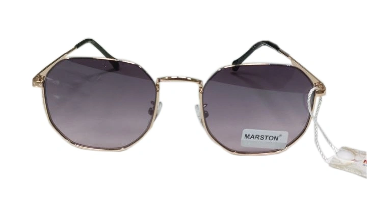 Солнцезащитные очки Marston M.S.T7107 (C-3) 56 15-140, Золотой, Фиолетовый. Фото 1