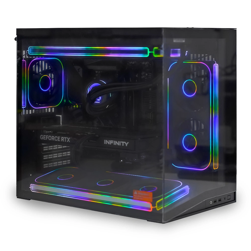 Системный блок CORE PRO (O11 Ryzen 7 7800X3D, 32Гб DDR5, RTX5070, SSD 1Тб M.2, MSI B850M, 850Вт). Фото 2