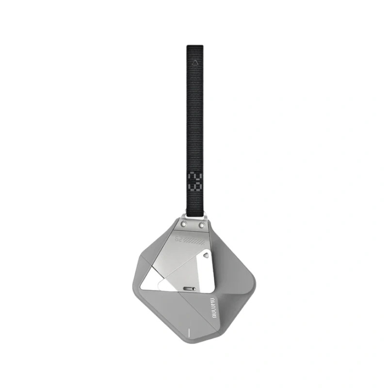 Чехол Aulumu A29 Geometric для AirPods 4, Gray (UA-A29-GR). Фото 3