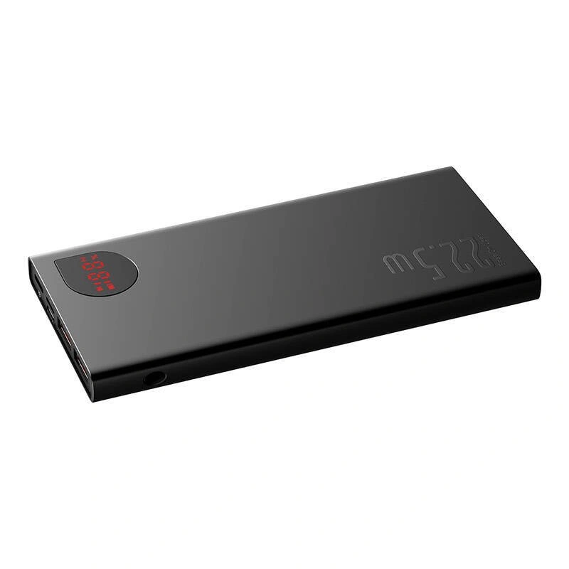 Внешний аккумулятор Baseus Adaman Metal Display Quick Charge PW 10000 mah 22.5W, Чёрный (PPAD070001). Фото 5