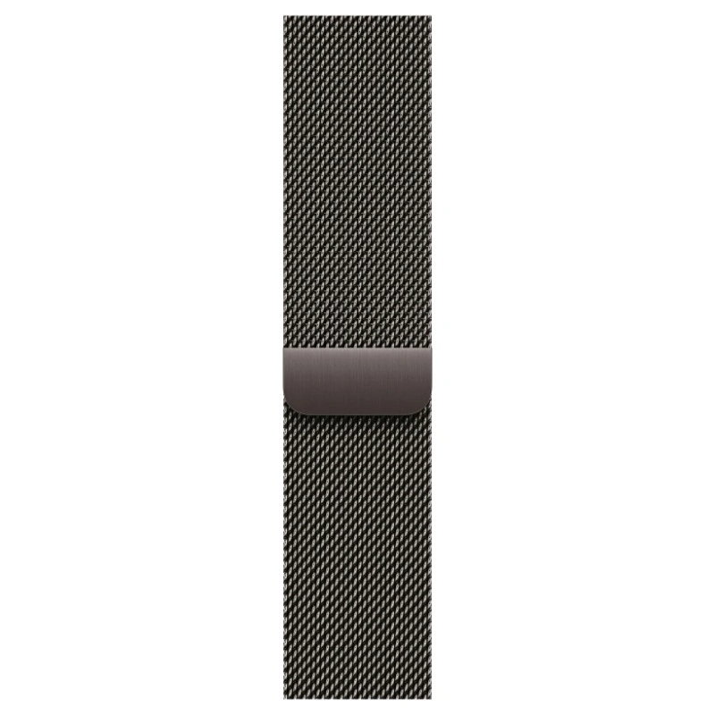 Apple Watch Series 10 GPS + Cellular, 46 мм, Slate Titanium, Миланская петля "Slate", размер S/M (MC7R4). Фото 3