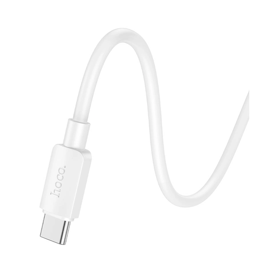 Кабель Hoco X96 Hyper PD60W Type-C - Type-C 1м, Белый. Фото 3