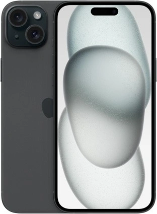Смартфон Apple iPhone 15 256Gb Чёрный (eSIM+SIM) (Без RuStore). Фото 1