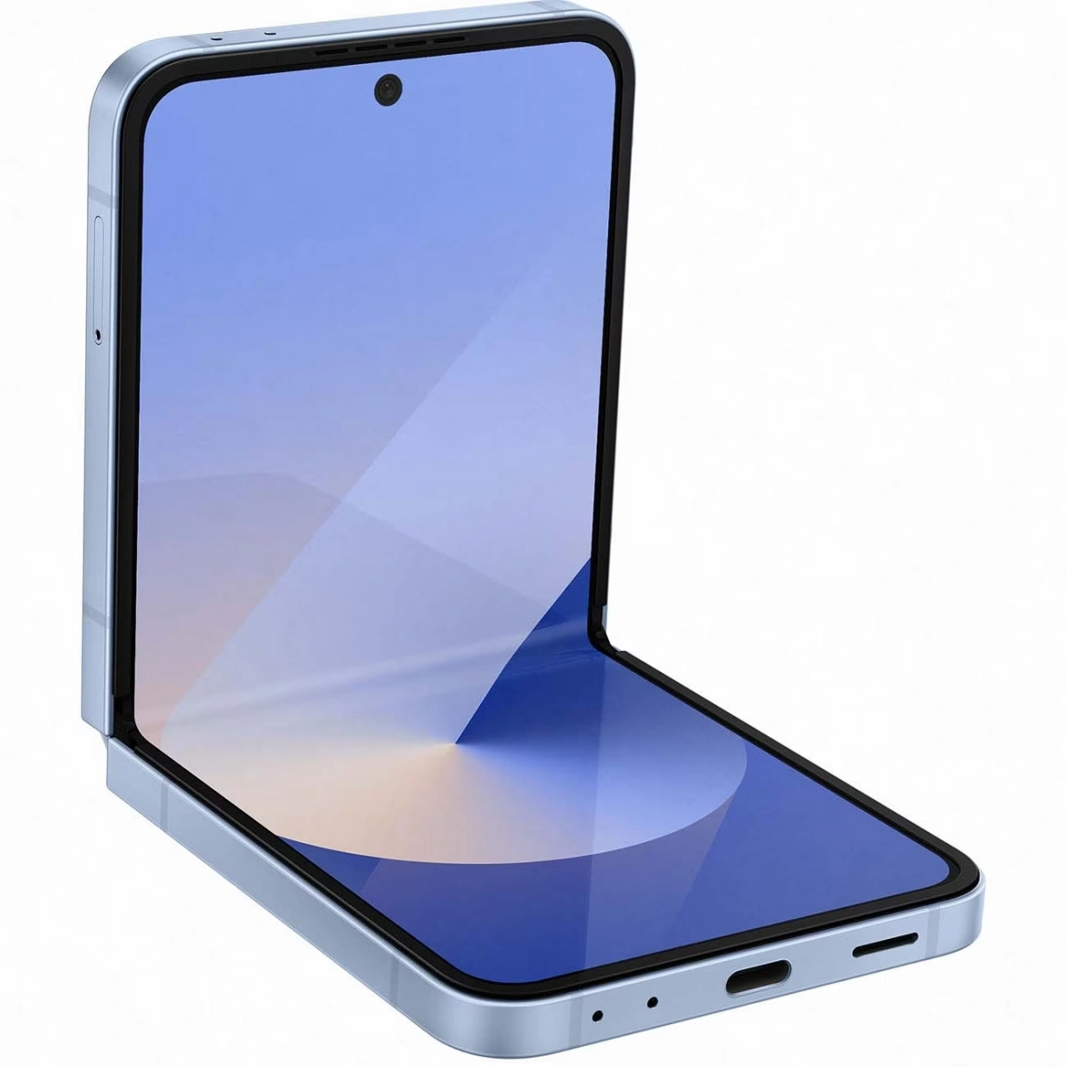 Смартфон Samsung Galaxy Z Flip6 12/256Гб Голубой (SM-F741B). Фото 2