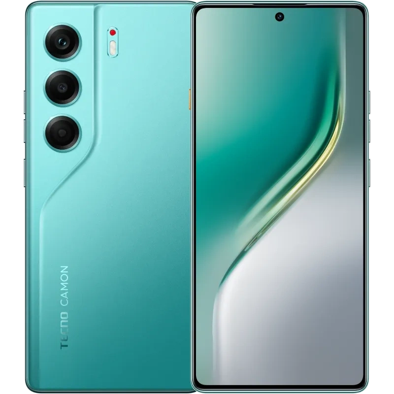 Смартфон Tecno Camon 40 8/256Гб Изумрудное сияние (CM5). Фото 1