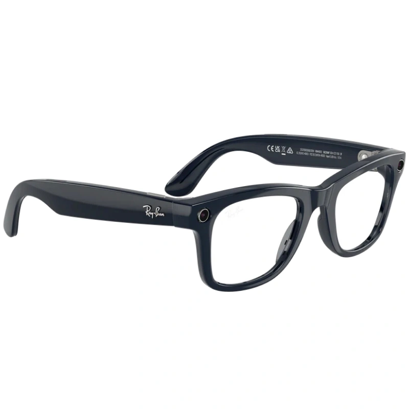 Умные очки Ray Ban Wayfarer (Gen 2) RW4012 Блестящий космический синий/Переходящий сапфир M 150-50mm (601SSB). Фото 6