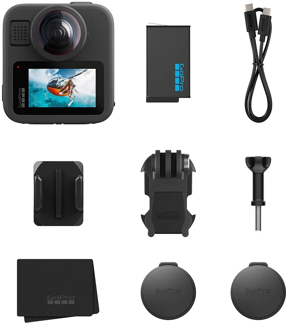 Экшн-камера GoPro Hero Max 2 True 8K 360, Чёрный (CHDHZ-311-RW). Фото 4