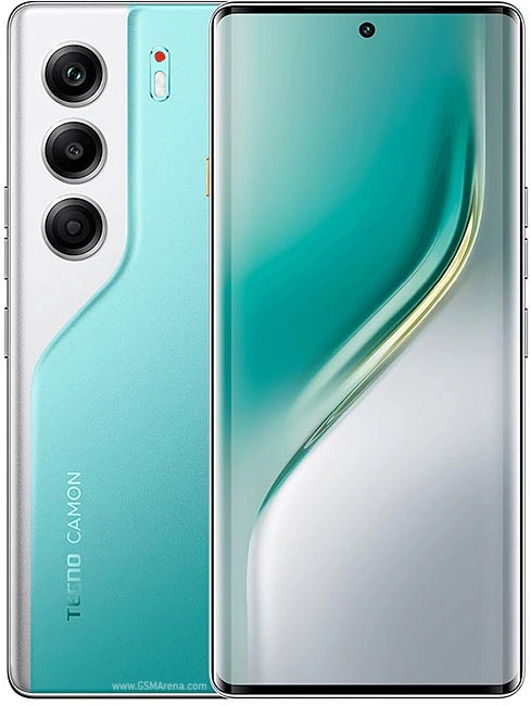 Смартфон TECNO CAMON 40 Pro 5G 8/256Гб Морской зелёный (CM7). Фото 1