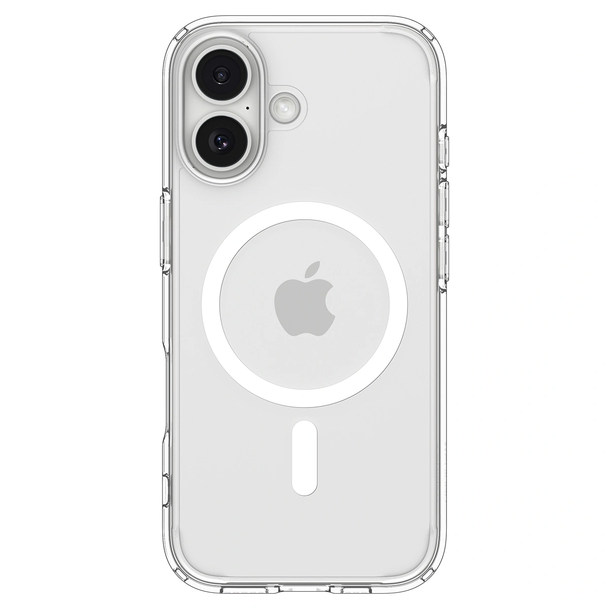 Накладка Spigen Ultra Hybrid MagSafe для iPhone 17, Clear White (ACS10380). Фото 2