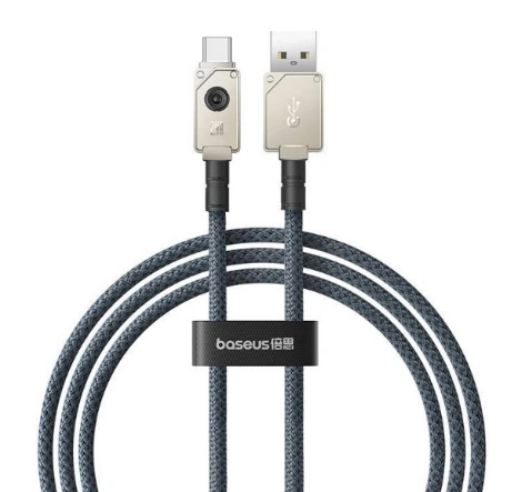 Кабель Baseus Unbreakable Series Fast Charging Data Cable USB to Type-C 100Вт 1м, Белый (P10355801221-00). Фото 1