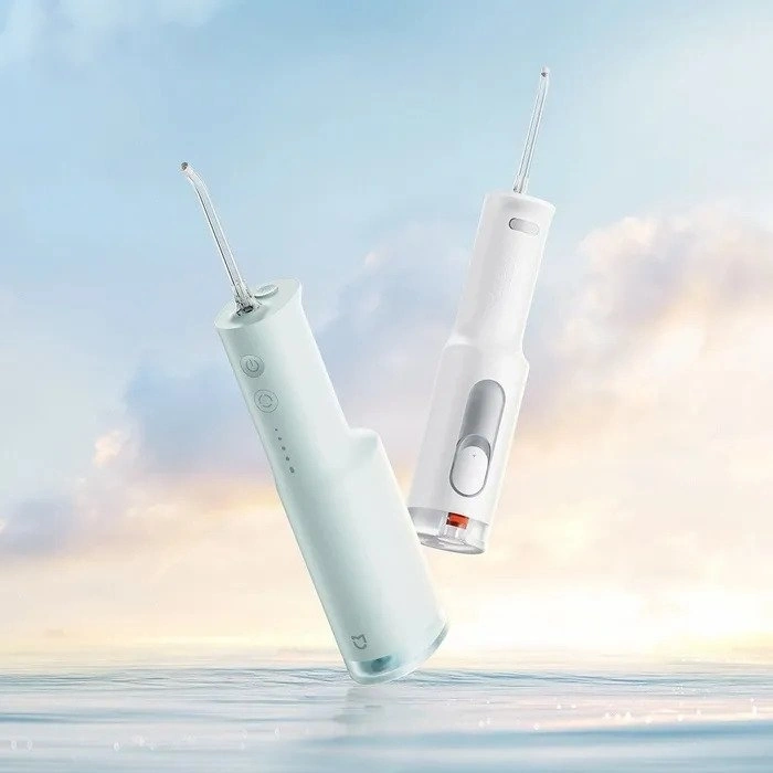 Беспроводной ирригатор Mijia Electric Teeth Flosser F300, Зелёный (BHR7083). Фото 2