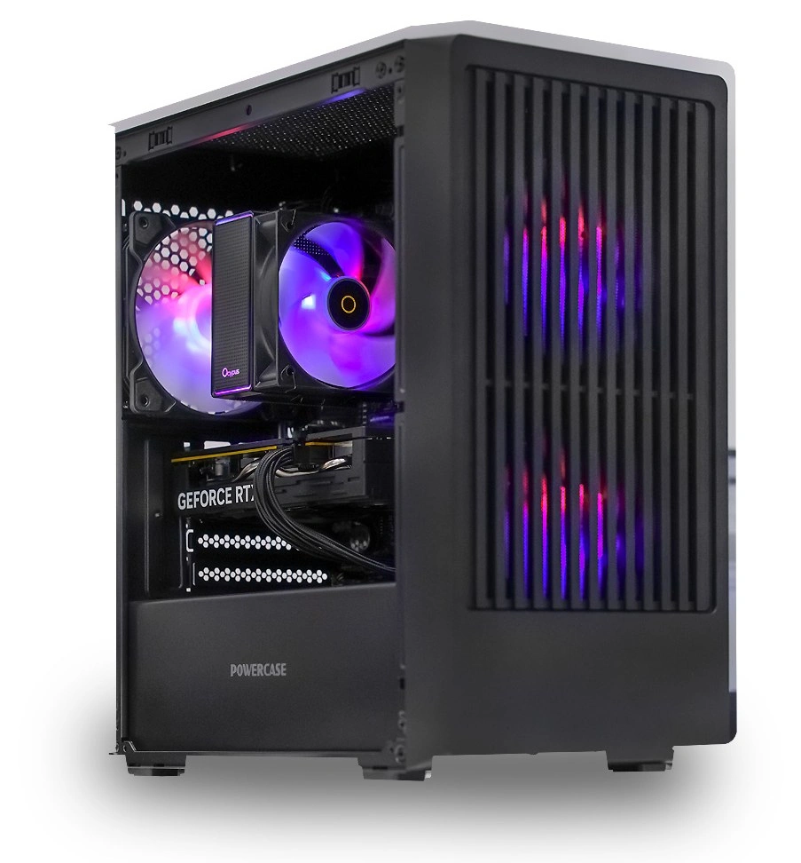 Системный блок CORE M (SM07 Intel Core i5-12400F, 32Gb DDR4, RTX5060, SSD 1Tb M.2, MSI B760M-E, 550Вт). Фото 1