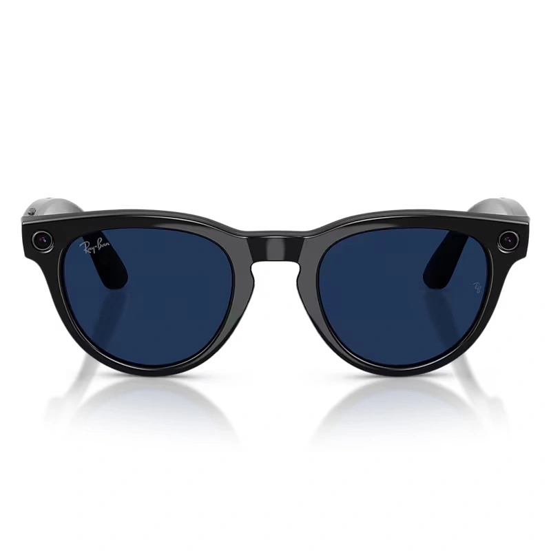 Умные очки Ray Ban Headliner (Gen 2) RW4013 Глянцевый чёрный/Синий фотохром M 150-50 (601/MF50). Фото 4