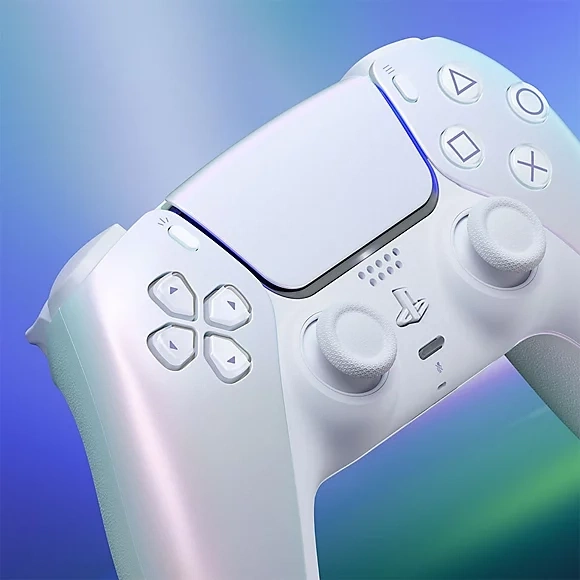Беспроводной контроллер Sony DualSense (PS5), Chroma Pearl (CFI-ZCT1W). Фото 7