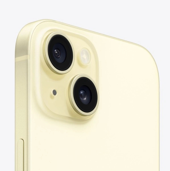 Смартфон Apple iPhone 15 128Гб Жёлтый (eSIM+SIM) (Без RuStore). Фото 3