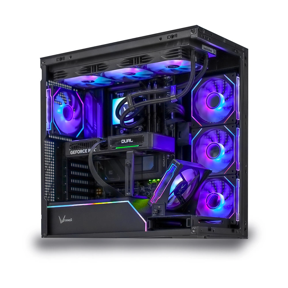 Системный блок CORE X (Z8G Ryzen 5 7500F, 32Гб DDR5, RTX5060 Ti, SSD 1Тб M.2, Gigabyte B850, 650Вт). Фото 1