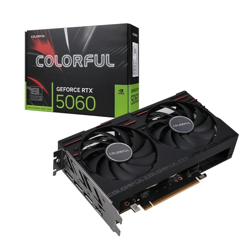 Видеокарта ColorFul GeForce RTX 5060 Gaming DUO 8GB GDDR7 128 bit PCIe 5.0. Фото 5