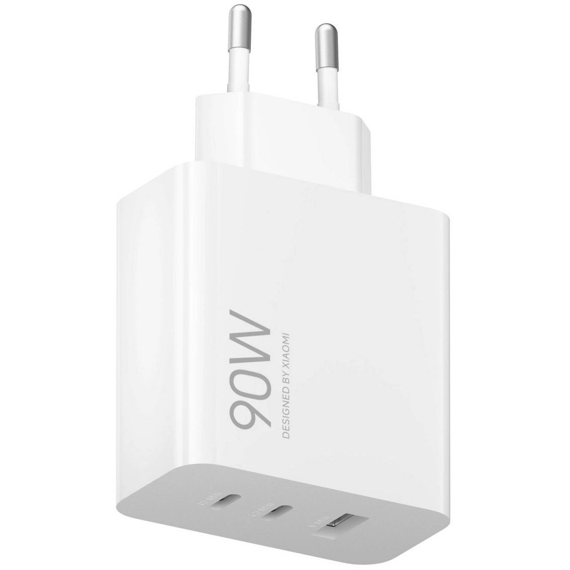 Сетевое зарядное устройство XiaoMi 90W HyperCharge 3-порта (MDY-19-EK), Белый (BHR087MEU). Фото 1