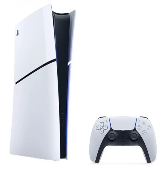 Игровая приставка Sony PlayStation 5 Slim Digital Edition (CFI-2018B/CFI-2016B), Белая. Фото 1