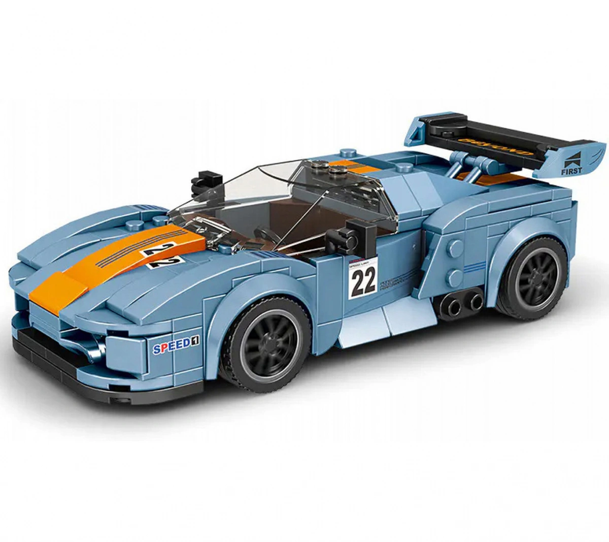 Конструктор Mould King Models 27005. Porsche 918 RSR, 330 деталей. Фото 2