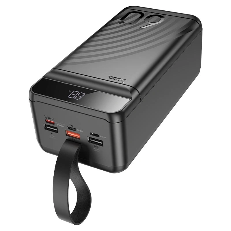 Внешний аккумулятор Hoco J123C Element 22.5W 60000mAh, Чёрный. Фото 3