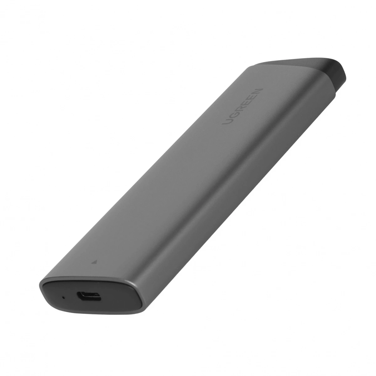 Корпус SSD Ugreen CM767 M.2NVME с кабелем USB-C-USB-C, 10 Гбит/с, Серый. Фото 1