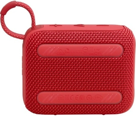 Беспроводная акустика JBL Go 4 Красная (JBLGO4RED). Фото 2