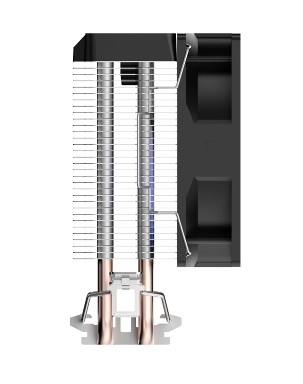 Кулер для процессора Ocypus Gamma A20 BK ARGB [Gamma-A20-BK1AAWN00F-GL] Чёрный. Фото 4
