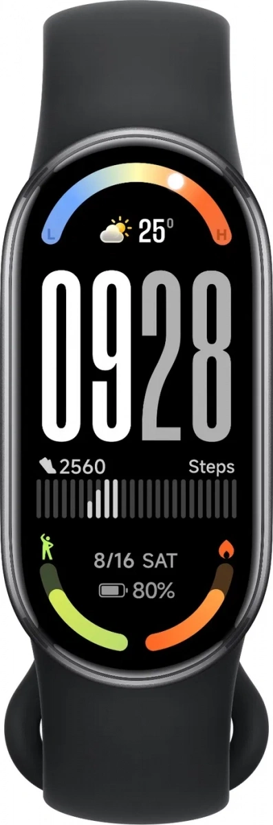Фитнес-браслет XiaoMi Smart Band 10, Чёрный (BHR07PYGL). Фото 2