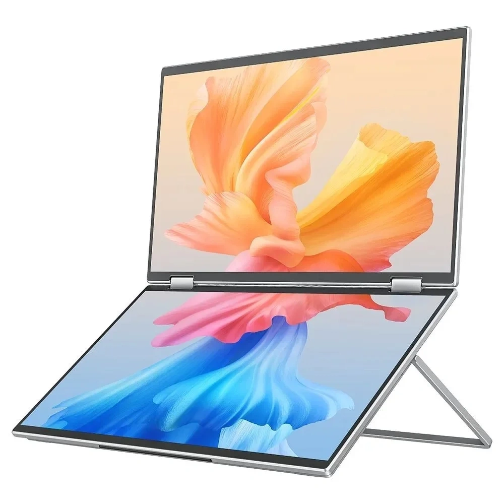 Портативный двойной монитор Uperfect Delta Lite (15.6", 1920x1080, 60Hz, IPS), Чёрный. Фото 1