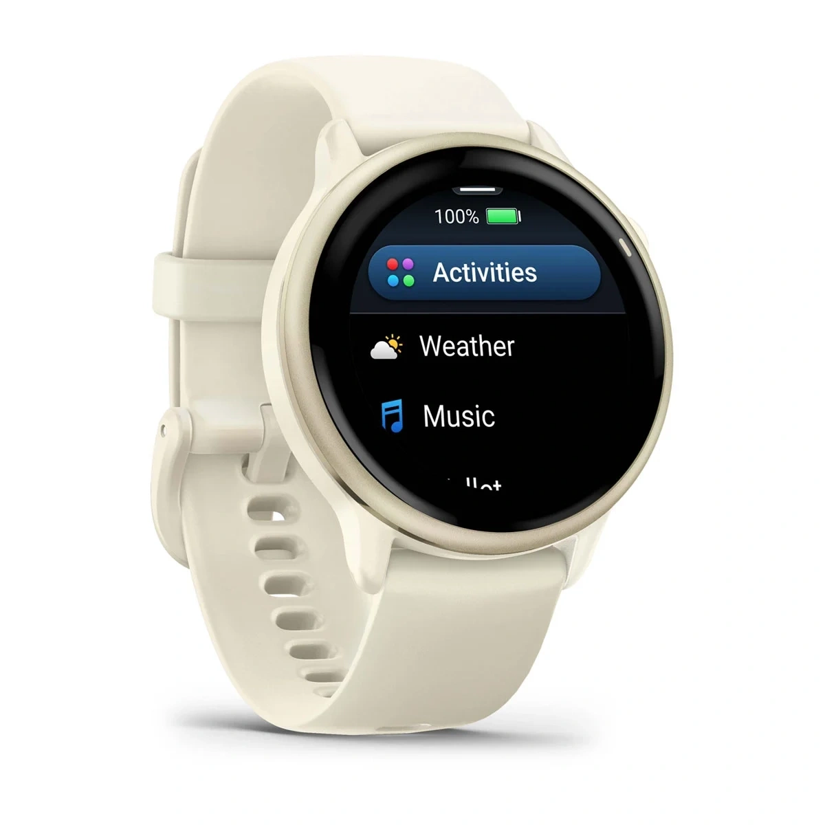 Умные часы Garmin Vivoactive 6 Золотистый/Бежевый (010-02985-41). Фото 3