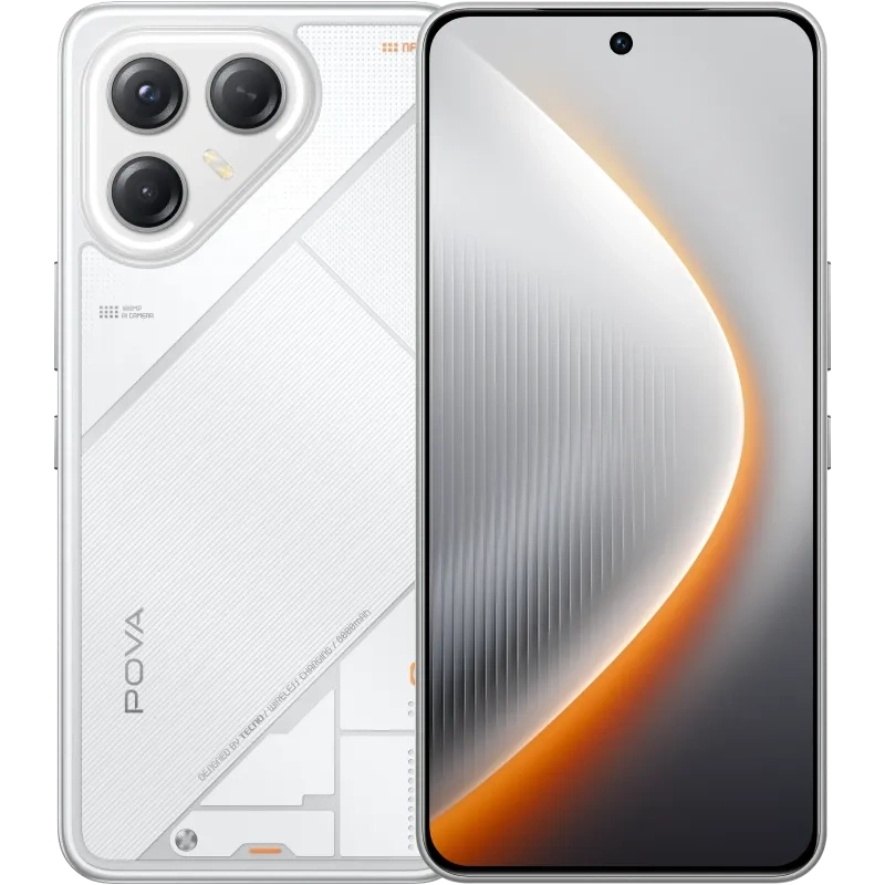 Смартфон Tecno Pova 7 Ultra 5G 8/256Гб, Белый (LJ9). Фото 1