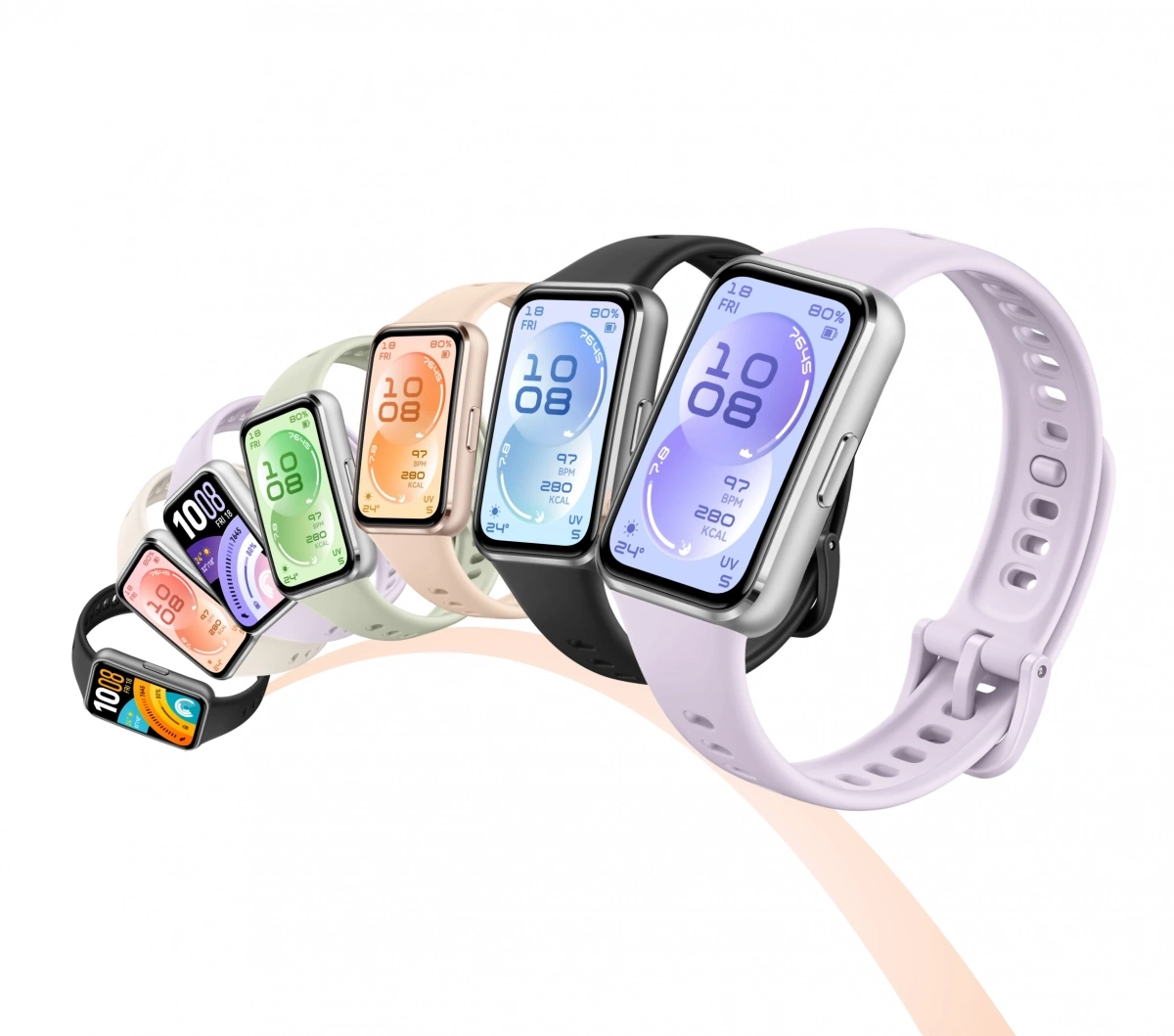 Фитнес-браслет Huawei Band 11, Сиреневый полимер (CDY-B19). Фото 6