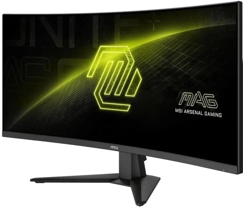 Монитор MSI Mag 346CQ 180Гц 3K VA 34", Чёрный (9S6-3DD71M-016). Фото 2