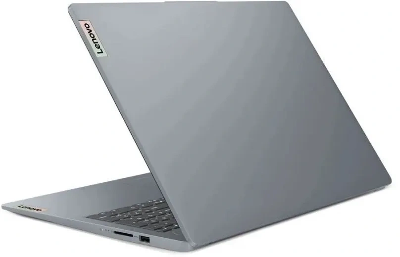 Lenovo IdeaPad Slim 3 15IRU8 Серый (15.6", Intel Core i3 1315U, 8Гб, 256Гб SSD, Intel UHD Graphics, no OS) 82X700BVPS. Фото 6