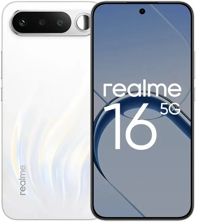 Смартфон Realme 16 5G 8/256Гб Белый (RMX5171). Фото 1