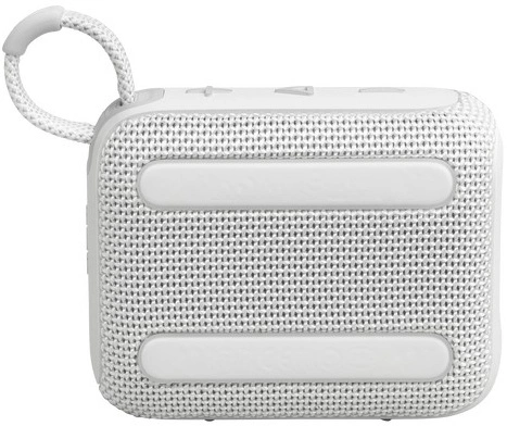 Беспроводная акустика JBL Go 4 Белая (JBLGO4WHT). Фото 2