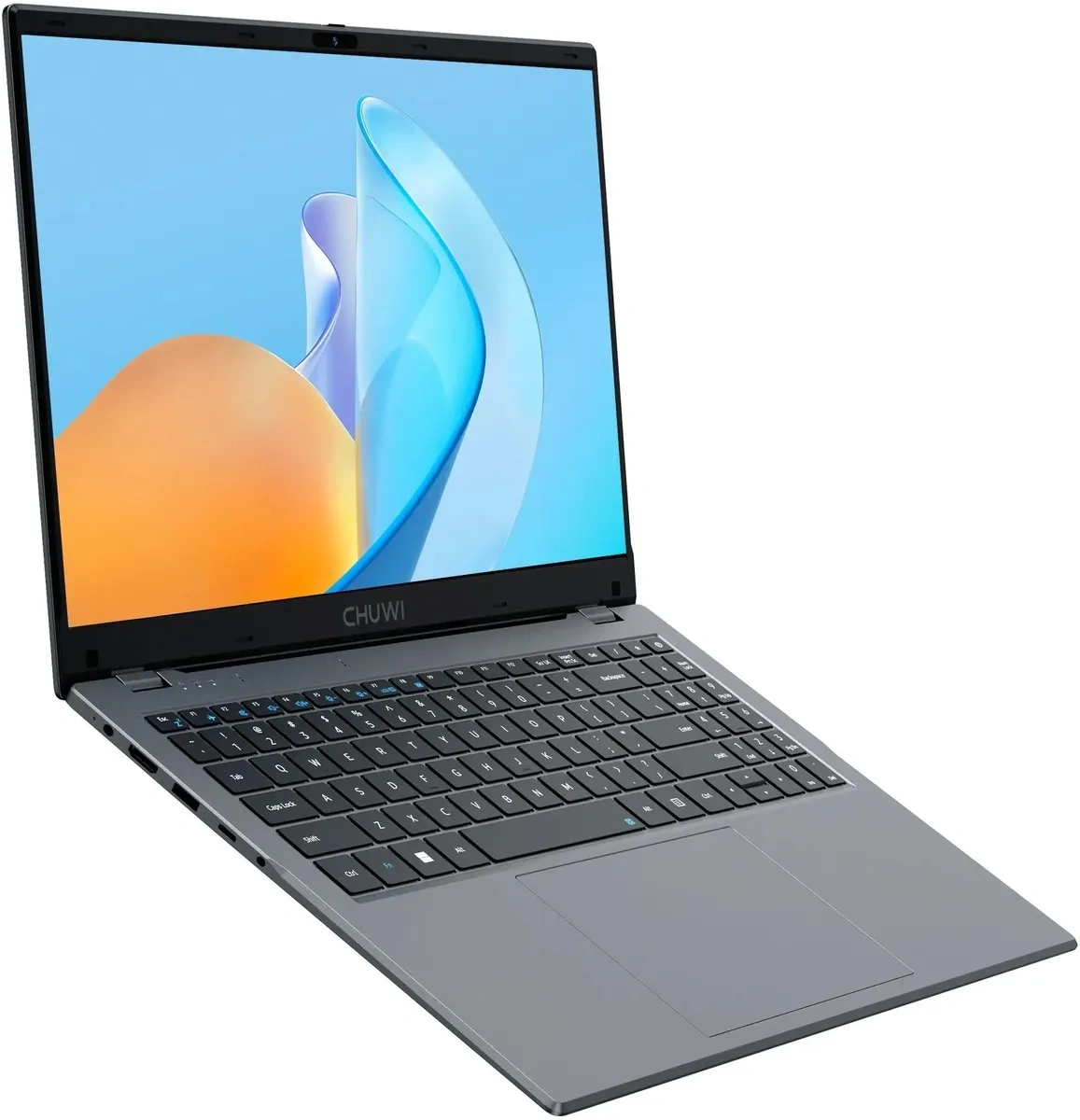 Chuwi GemiBook Plus (15.6" IPS, Intel N-series N150 0.8 ГГц, 16Гб, 512Гб SSD, Intel UHD Graphics, Windows 11 Home), Серый. Фото 3