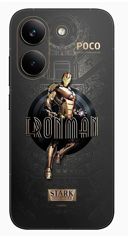 Смартфон Poco X8 Pro 12/512Гб Iron Man Edition, Чёрный. Фото 5