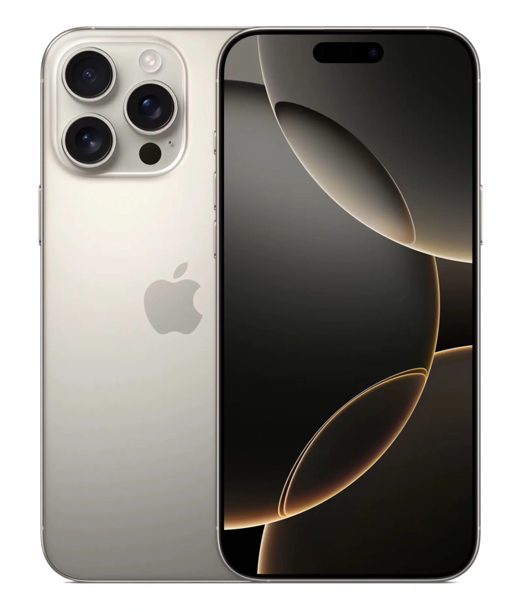 Смартфон Apple iPhone 16 Pro 512Гб Натуральный титан (eSIM) (Без RuStore). Фото 1