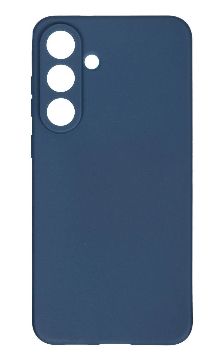 Накладка boraSCO Silicone Case для Samsung Galaxy S25 FE, Синяя. Фото 1