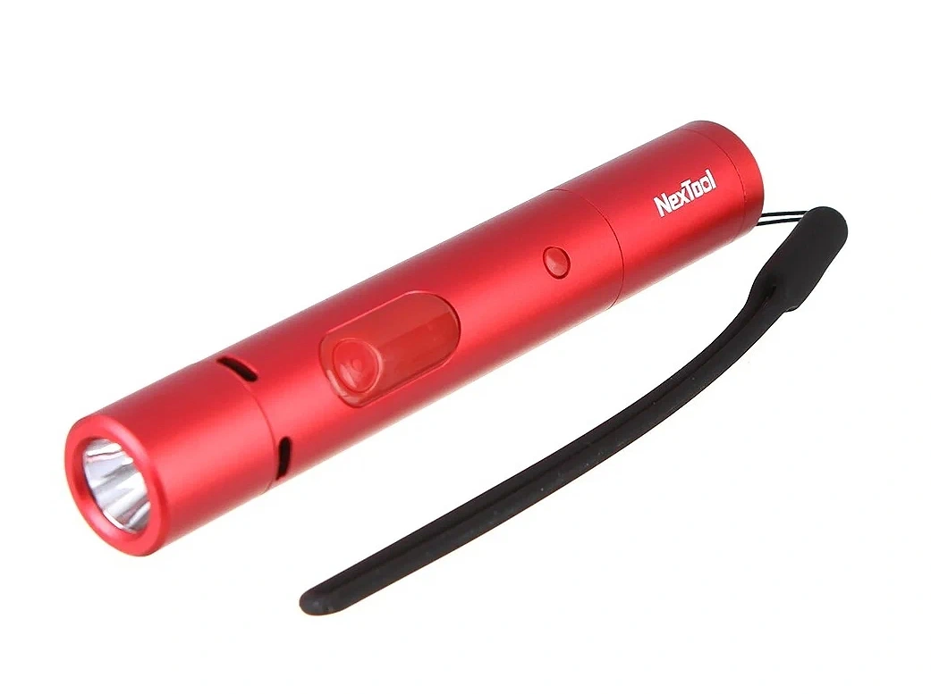 Светодиодный фонарь NexTool Electric Arc Flashlight (NE20041), Красный. Фото 1