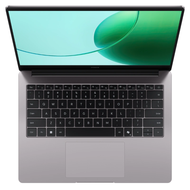 Honor MagicBook X 14 2026 Серый (GDH-X) (14" IPS, AMD Ryzen 7 7735HS, 16 Гб, 512 Гб SSD, AMD Radeon 680M, Windows 11) 5301AQKL. Фото 3