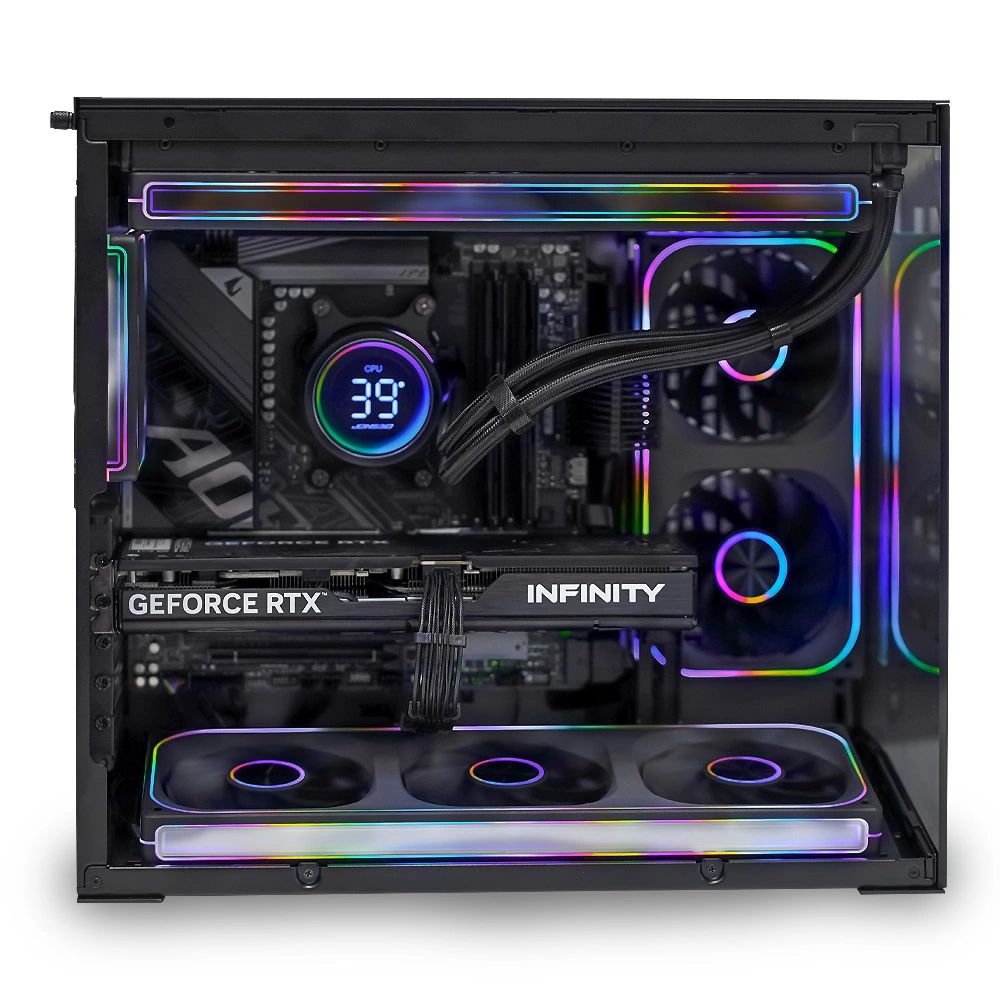 Системный блок CORE PRO (O11 Ryzen 7 7800X3D, 32Гб DDR5, RTX5070, SSD 1Тб M.2, MSI B850M, 850Вт). Фото 3