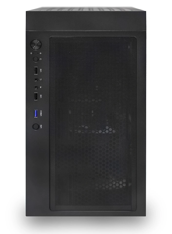 Системный блок CORE S (EM18 Intel Core i3-12100, 16Gb DDR4, RTX5060, SSD 512Gb M.2, MSI H610M K, 550Вт). Фото 4