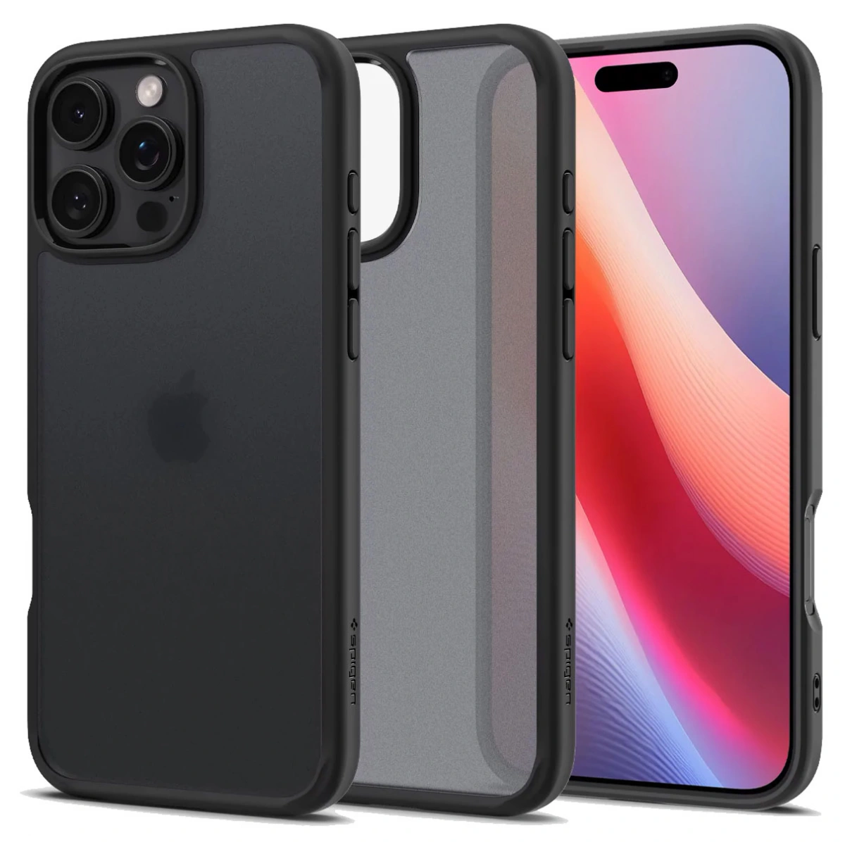Накладка Spigen Ultra Hybrid для iPhone 16 Pro Max, Frost Black (ACS07995). Фото 1